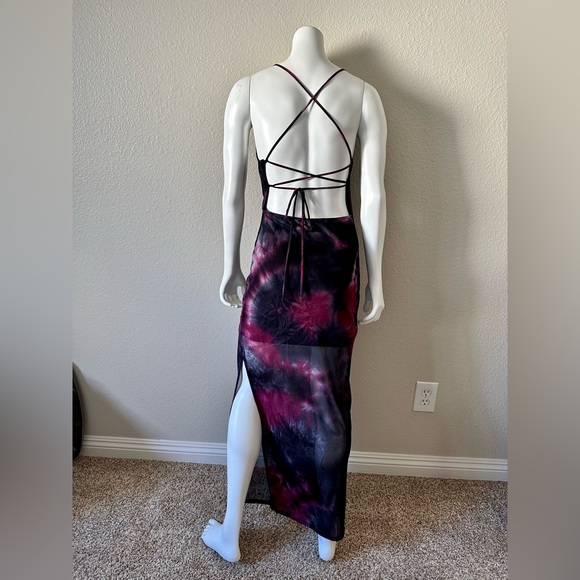 Urban Outfitters asymmetric maxi tie dye dress - Picture 4 of 6